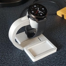 stand smartwatch carregador a casa galaxy relógio smart 3d print model - Mito3D