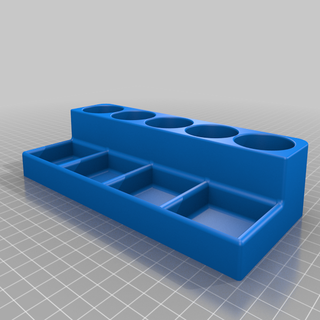 In piedi tamiya utensili tool_holders_boxes 3d print model - Mito3D
