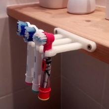 stand têtes de brosse à dents la maison porte-brosse service 3d print model - Mito3D