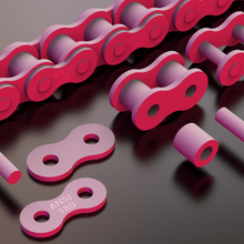 cadena de rodillos estándar ansi 180 art los piñones la automoción engranajes cadenas rollerchain corrente 3d print model - Mito3D