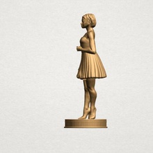 de pie girl various house human people characters miniatures figurines statue sculpture girls anime sexy lady female nude naked body bikini breast 3d print model - Mito3D