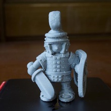 standing roman soldier game 3d print model - Mito3D