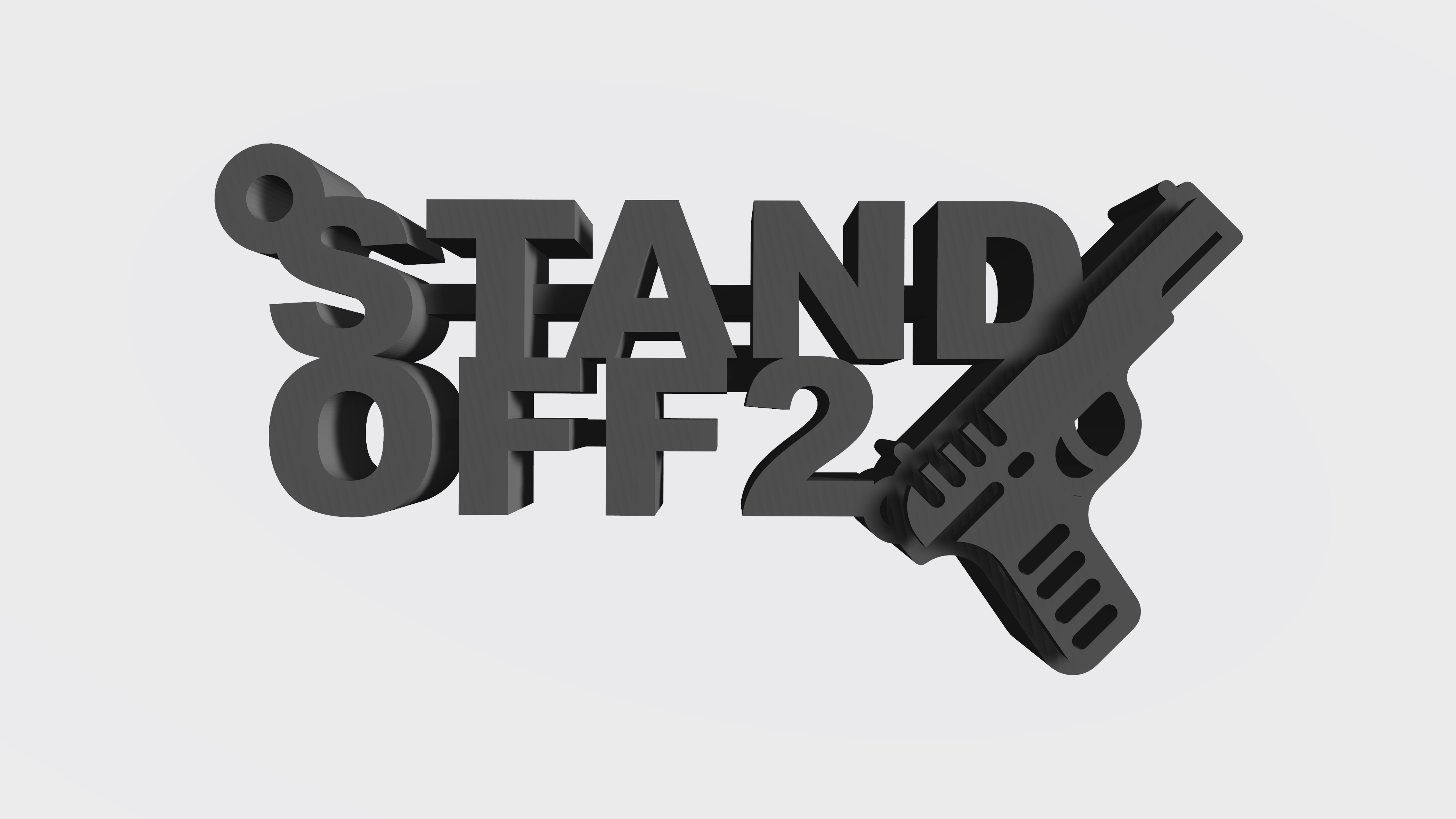 punto muerto 2 llavero standoff2 3D print model - Mito3D