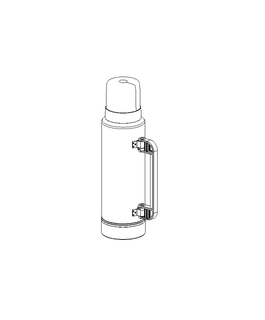 Stanley thermo thermit llavero Thermosflasche Container Liter Kamerad Schlüsselbund Kürbisse Detail Flasche Argentinien 3d print model - Mito3D