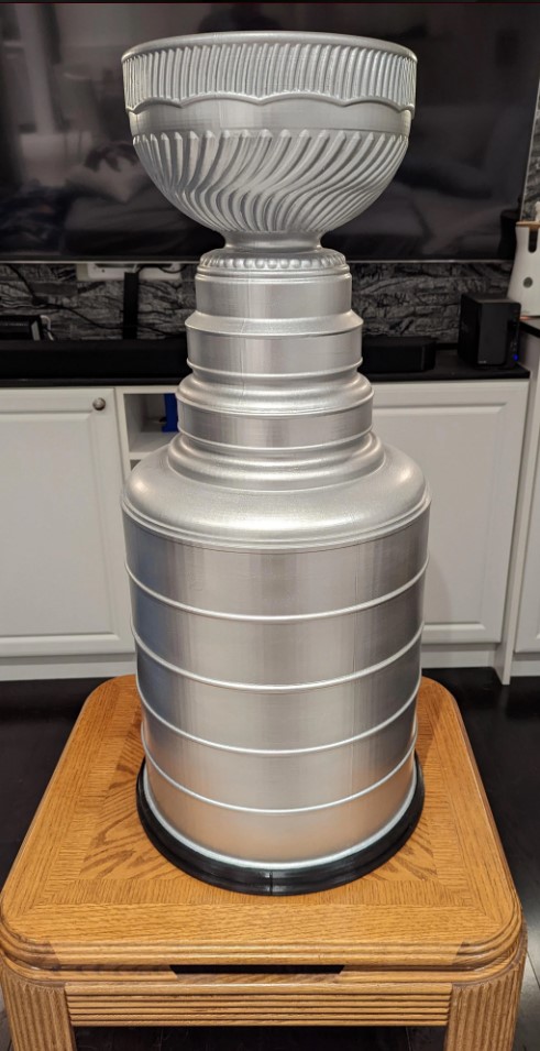 stanley cup - full-size Various nhl trophy replica 3D print model - Mito3D