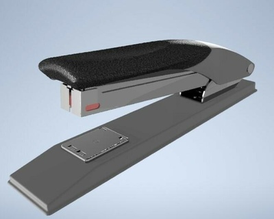 stapler school supplies staples sheets 3d print model - Mito3D