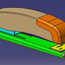 stapler 3d print model - Mito3D