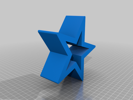 Star Kunst Star Star Skulpturen Büsten Kunst 3d print model - Mito3D