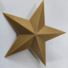 star 3d print model - Mito3D