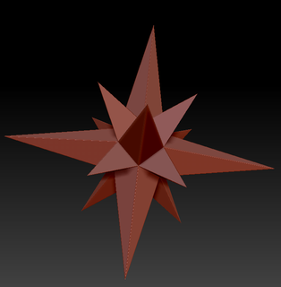 étoile 3d faible stratagème 3d print model - Mito3D