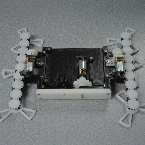 star arduino robot recreation gadget robotics 3d printed printing minority report electronics gears gearing 3D print model - Mito3D