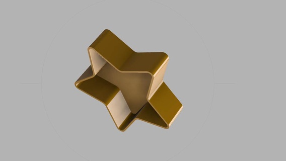 Estrela caixa noel 3d print model - Mito3D