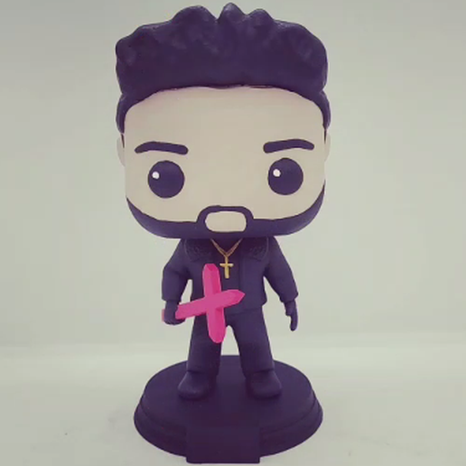 Estrela Garoto funko arte starboy figura senhora menina cozinha aceso música artista cantor auronplay ps4 Panela Youtube 3D print model - Mito3D