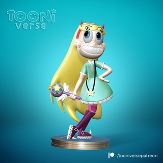 star butterfly vs forces evil art toy collectibles cartoon 3d print tooniverse 3d print model - Mito3D