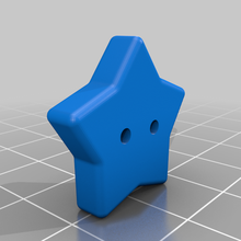 étoile bouton mode boutons Noël décoration fusion360 fusion 360 arbre ornements accessoires 3d print model - Mito3D