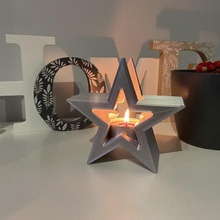 star candle 2 home stars candles sail decoration house 3d print model - Mito3D