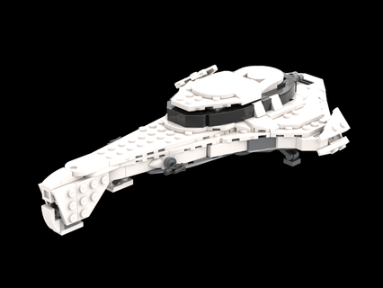 star citizen origin 400i bricks space spaceship starship ship model game moc rebrickable 3d print model - Mito3D