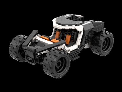 star vatandaş Tumbril siklon tuğla oyun inşaat model Uzay atv yeniden inşa edilebilir güç 3d print model - Mito3D