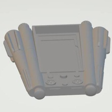 Estrela compad Móvel caso bainha gadget 3d print model - Mito3D