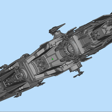 Sterne-Konflikt jericho destroyer tyrant Spiel Tyrann 3d print model - Mito3D