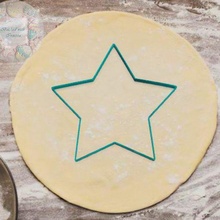 estrella Galleta cortador corte masas pastel cortadores panadería sellos moldes 3d print model - Mito3D