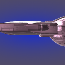 star cruiser 3d print model - Mito3D