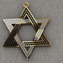 estrella david joyería joya judíos estrellas judío encantos 3d print model - Mito3D