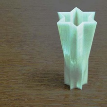 stella di david vaso casa arredamento magen judaica fiori 3d print model - Mito3D