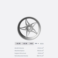 star design wheel rc game traxxas tamiya kyosho rim 3d print model - Mito3D
