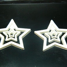 star earring jewelry cool earrings earring earrings printrbot simple simple star 3d print model - Mito3D