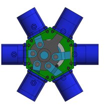 star motor 3d print model - Mito3D