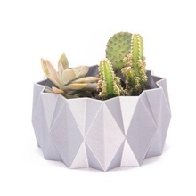 star flowerpot plant pot home 3d print model - Mito3D