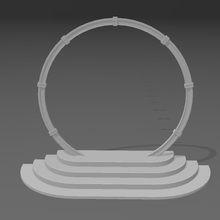 étoile porte tollana Stargate architecture 3d print model - Mito3D