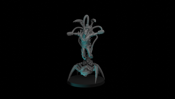 star Tanrı yakalanan Necron c'tan ctan aşkın nekron 4dk wh robot ahbaplar 3d print model - Mito3D