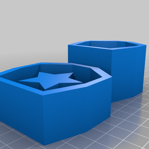 star icecube mold icecubetray tray kitchen_dining 3D print model - Mito3D