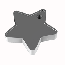 Estrela chave anel 3d print model - Mito3D
