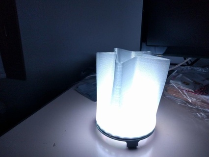 Star Lampe Vase Dekor 3d print model - Mito3D
