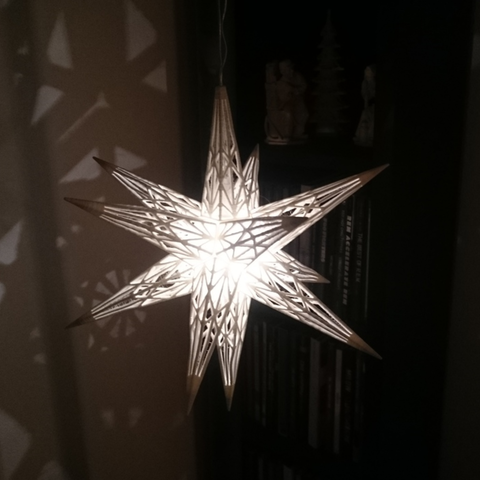 star light weihnachtsstern home Weihnachten 3D print model - Mito3D
