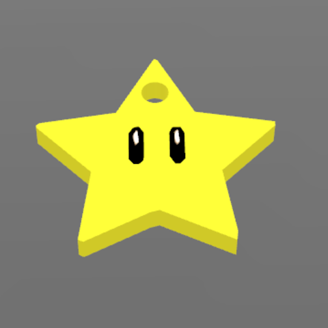 la estrella de mario el poder las estrellas luigi yunorga juego 3D print model - Mito3D