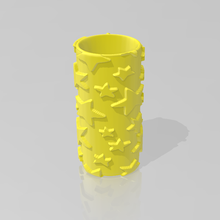 star roller texture roll rollers architecture clay marker 3d print model - Mito3D