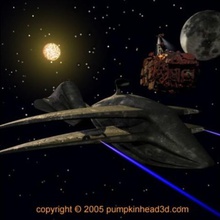 star ship juego alien 3d print model - Mito3D