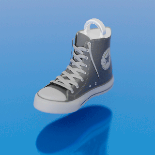 Estrela tênis chaveiro moda acessórios estilo calçados 3d impressão personalizado colecionador item icônico retro streetwear sneakerhead presente idéia declaração Customizável único Projeto acessório 3d print model - Mito3D