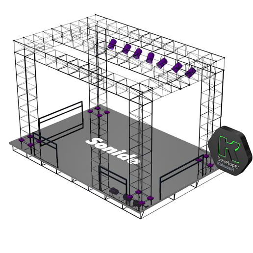 star de la scène stl format fbx maison scénario musique vacances nouvelles D'ici à 2020 virale stratégie google 3dfree 3D print model - Mito3D