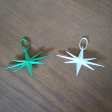 star tree ornament 3d print model - Mito3D