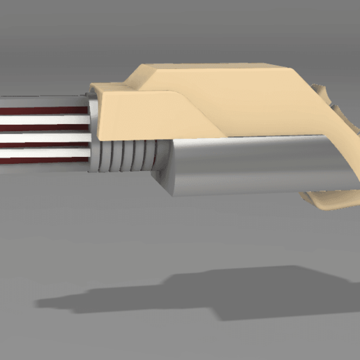 star trek - eminiar sonic disruptor juego props prop el de la pistola dsk001 3D print model - Mito3D