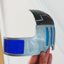 Estrela caminhada decks sam Rutherford viseira suporte Samanthan adereços 3d print model - Mito3D