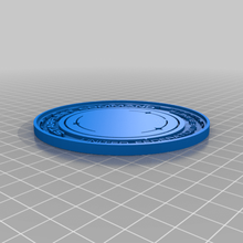 étoile randonnée flotte commander Coaster 3d_printing 3d print model - Mito3D