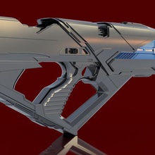 yıldız karanlık intikam fazer tüfek trek çeşitli kan cosplay prop startrek 3d print model - Mito3D