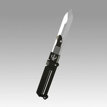 Estrela caminhada mandaloriano faca vibroblade cosplay suporte réplica arma filme viajante passatempo faça 3d print model - Mito3D