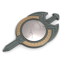 stella trekking specchio universo terran impero distintivo arte replica cosplay Stampa logo emblema star Trek scifi gadget puntello 3d print model - Mito3D